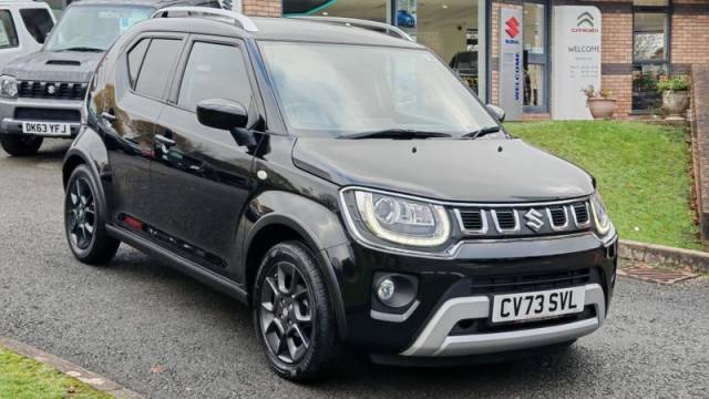 Suzuki Ignis 1.2 Dualjet MHEV SZ-T Hatchback 5dr Petrol Hybrid Manual Euro 6 **ONLY 8,507 MILES, ONE OWNER, FULL SERVICE HISTORY, SUZUKI 10 YEAR WARRANTY INTACT ** Hatchback Hybrid Black