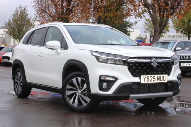 Suzuki S-Cross 1.4 Boosterjet 48V Hybrid Ultra 5dr SUV Hybrid White