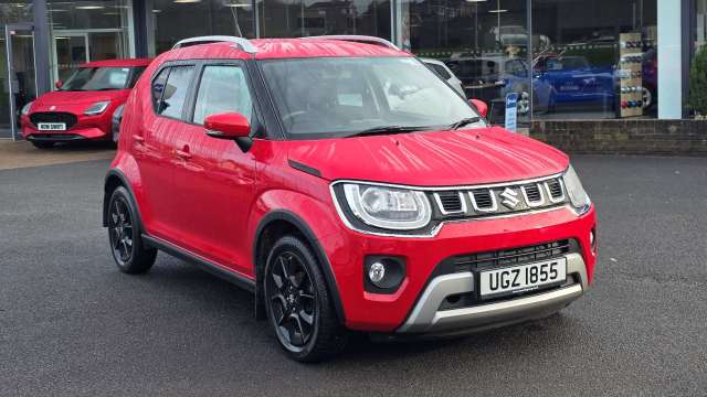 Suzuki Ignis 1.2 Sz5 Dualjet Mhev Hatchback Hybrid Red
