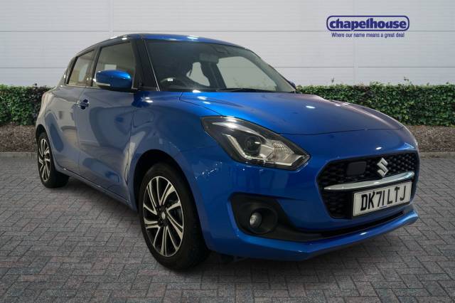 Suzuki Swift 1.2 Dualjet 83 12V Hybrid SZ5 5dr Auto Hatchback Petrol Blue