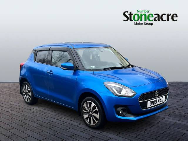 Suzuki Swift 1.2 Dualjet MHEV SZ5 Hatchback 5dr Petrol Hybrid Manual ALLGRIP Euro 6 (s/s) (90 ps) Hatchback Hybrid Blue