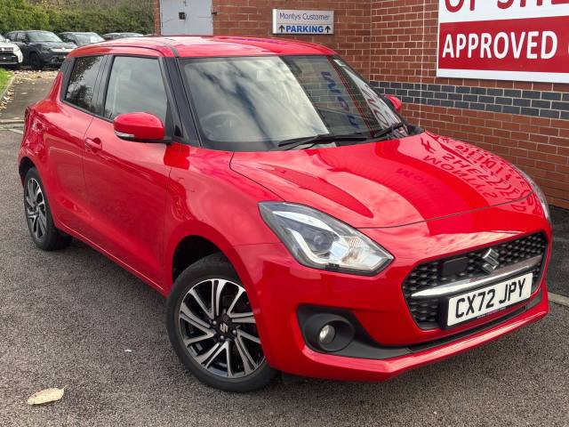 Suzuki Swift 1.2 Dualjet 83 12V Hybrid SZ5 ALLGRIP 5dr Hatchback Petrol RED