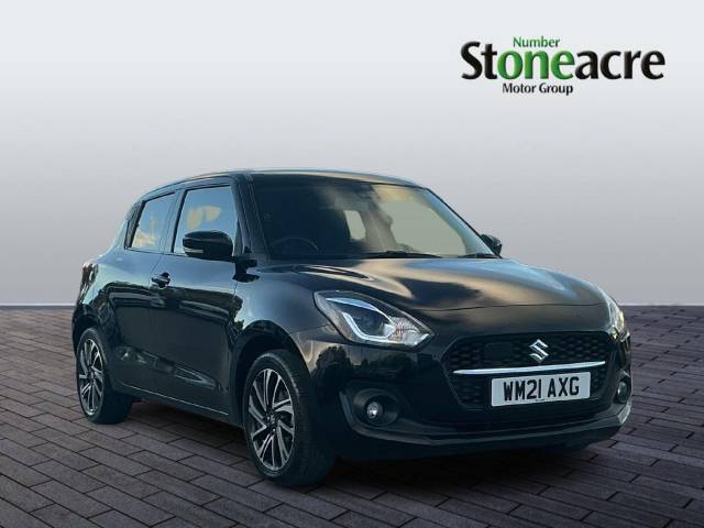 Suzuki Swift 1.2 Dualjet 83 12V Hybrid SZ5 5dr Hatchback Hybrid Black
