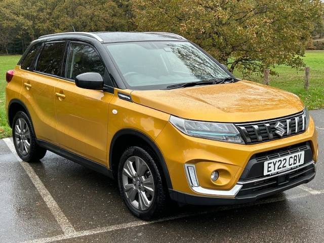 Suzuki Vitara 1.4 Boosterjet MHEV SZ-T SUV 5dr Petrol Hybrid Auto Euro 6 (s/s) (129 ps) Sports Utility Vehicle Hybrid Yellow