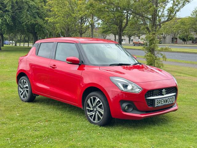 Suzuki Swift 1.2 Dualjet MHEV SZ5 Hatchback 5dr Petrol Hybrid Manual ALLGRIP Euro 6 (s/s) (83 ps) Hatchback Hybrid Red