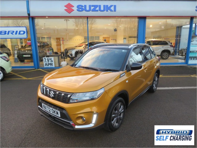 Suzuki Vitara 1.4 Boosterjet 48V Hybrid SZ-T 5dr SUV Petrol Yellow