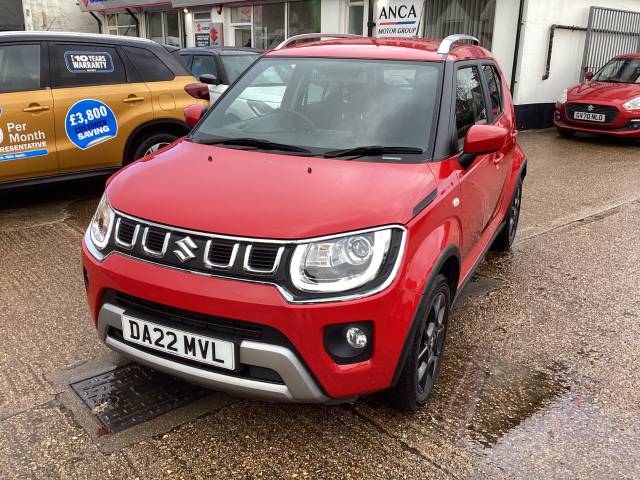 Suzuki Ignis 1.2 Dualjet 12V Hybrid SZ-T 5dr Hatchback Petrol Red