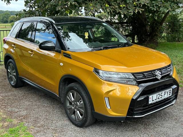 Suzuki Vitara 1.4 Boosterjet MHEV Motion SUV 5dr Petrol Hybrid Manual Euro 6 (s/s) (129 ps) Sports Utility Vehicle Hybrid Yellow