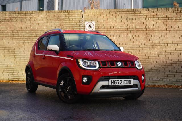 Suzuki Ignis 1.2 Dualjet 12V Hybrid SZ5 Hatchback Petrol Fervent red