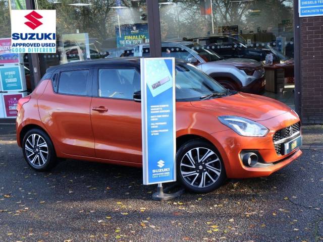 Suzuki Swift 1.2 Dualjet 83 12V Hybrid SZ5 5dr Auto Hatchback Petrol ORANGE