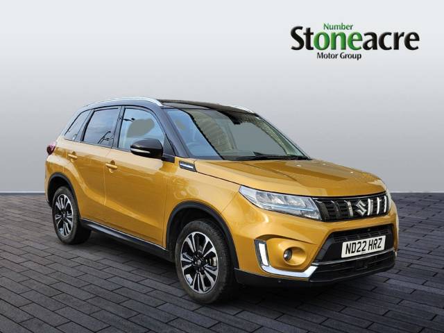 Suzuki Vitara 1.4 Boosterjet 48V Hybrid SZ5 5dr Hatchback Hybrid Yellow