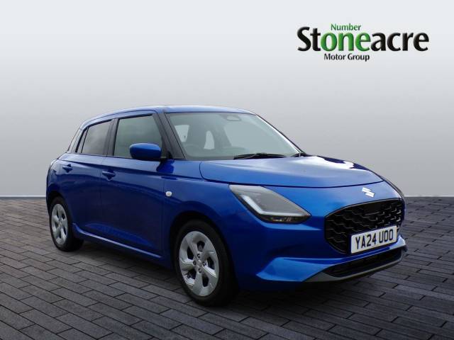 Suzuki Swift 1.2 MHEV Motion CVT Euro 6 (s/s) 5dr Hatchback Hybrid Blue