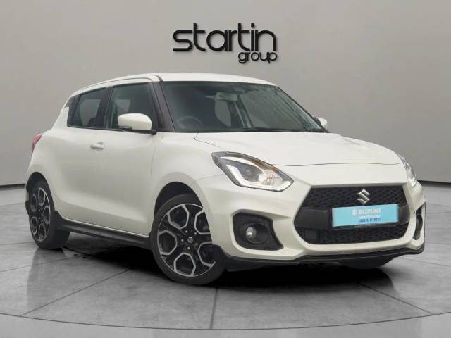 Suzuki Swift 1.4 Boosterjet MHEV Sport Euro 6 (s/s) 5dr Hatchback Hybrid WHITE