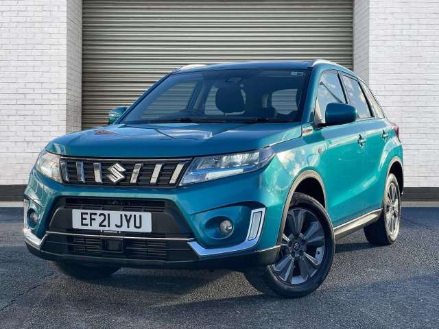 Suzuki Vitara 1.4 Boosterjet 48V Hybrid SZ-T 5dr Auto SUV Hybrid Atlantis Turquoise Pearl