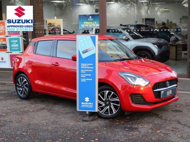 Suzuki Swift 1.2 Dualjet 83 12V Hybrid SZ-L 5dr Hatchback Petrol RED