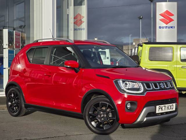 Suzuki Ignis 1.2 Dualjet 12V Hybrid SZ5 5dr Hatchback Petrol Red