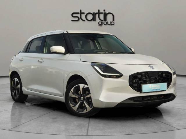 Suzuki Swift 1.2 MHEV Ultra CVT Euro 6 (s/s) 5dr Hatchback Hybrid WHITE