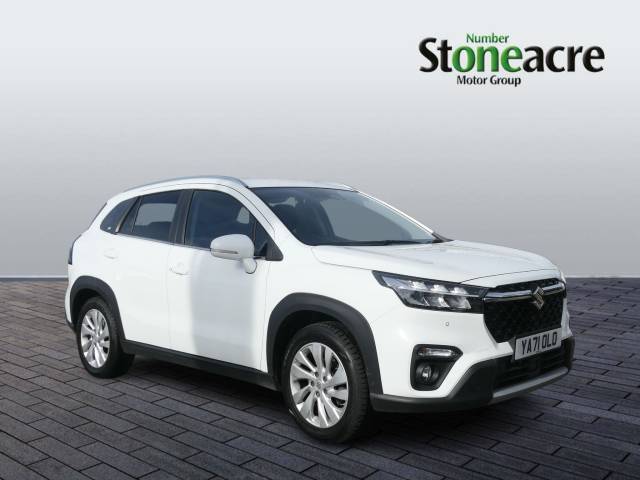 Suzuki S-Cross 1.4 Boosterjet 48V Hybrid Motion 5dr Hatchback Hybrid White