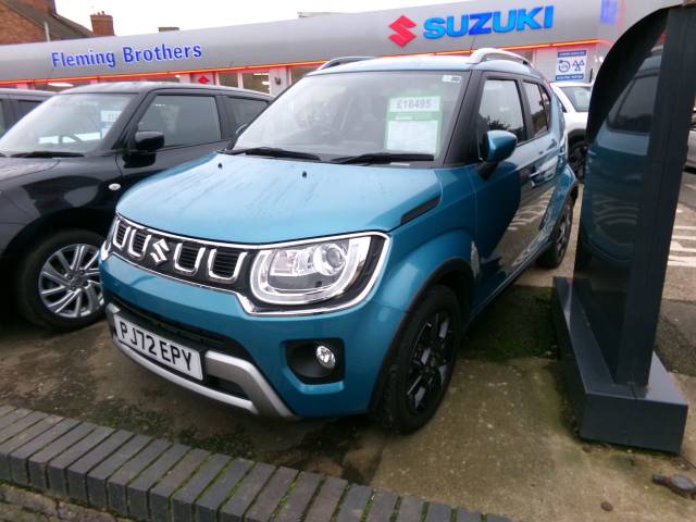 Suzuki Ignis 1.2 Dualjet 12V Hybrid SZ5 5dr CVT Hatchback Petrol Blue