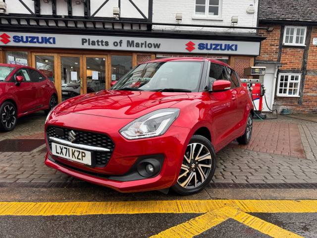 Suzuki Swift 1.2 Dualjet MHEV SZ5 CVT Euro 6 (s/s) 5dr Hatchback Hybrid Burning Red Pearl
