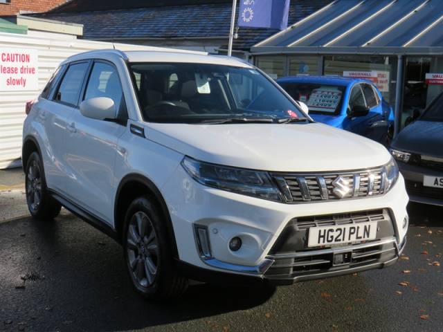 Suzuki Vitara 1.4 Boosterjet MHEV SZ-T SUV 5dr Petrol Hybrid Manual Euro 6 (s/s) (129 ps) SUV Hybrid White