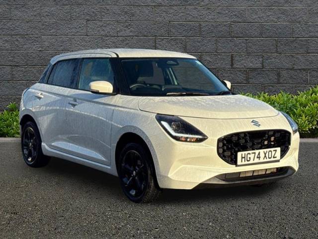 Suzuki Swift 1.2 MHEV Ultra Hatchback 5dr Petrol Hybrid Manual ALLGRIP Euro 6 (s/s) (82 ps) Hatchback Hybrid White