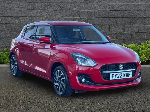 Suzuki Swift 1.2 Dualjet MHEV SZ5 Hatchback 5dr Petrol Hybrid Manual Euro 6 (s/s) (83 ps) Hatchback Hybrid Red
