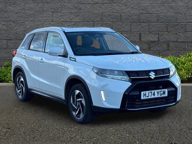 Suzuki Vitara 1.4 Boosterjet MHEV Ultra SUV 5dr Petrol Hybrid Manual Euro 6 (s/s) (129 ps) SUV Hybrid White