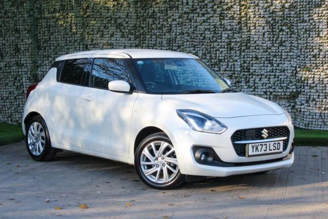 Suzuki Swift 1.2 Dualjet 83 12V Hybrid SZ-T 5dr Auto Hatchback Petrol WHITE