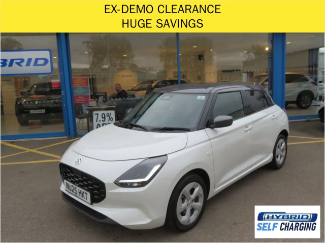 Suzuki Swift 1.2 Mild Hybrid Motion 5dr Hatchback Petrol White