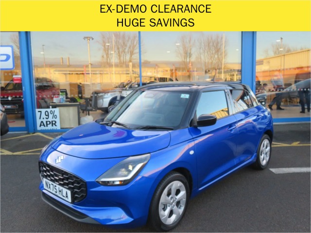 Suzuki Swift 1.2 Mild Hybrid Motion 5dr Hatchback Petrol Blue