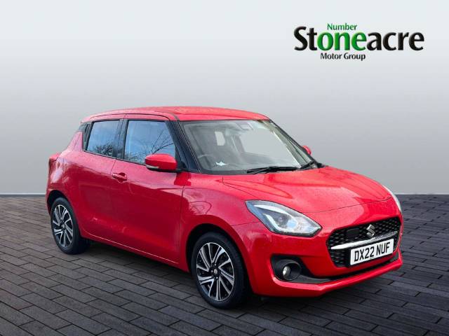Suzuki Swift 1.2 Dualjet 83 12V Hybrid SZ5 5dr Auto Hatchback Hybrid Red