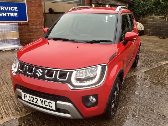 Suzuki Ignis 1.2 Dualjet 12V Hybrid SZ5 5dr CVT Hatchback Petrol Red