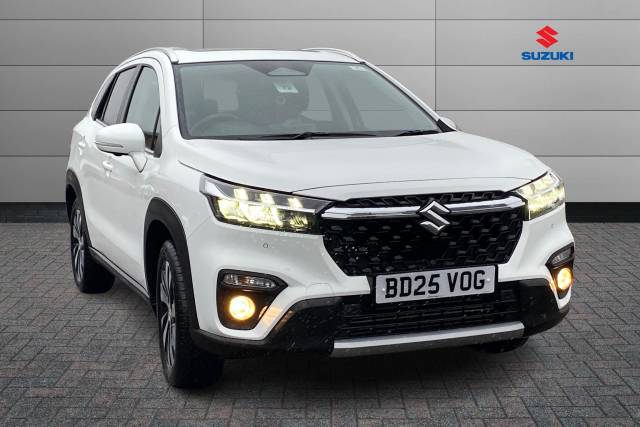 Suzuki S-Cross 1.4 Boosterjet 48V Hybrid Ultra 5dr Hatchback Petrol WHITE