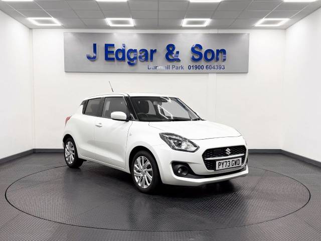 Suzuki Swift 1.2 Dualjet 83 12V Hybrid SZ-T 5dr Auto Hatchback Petrol White