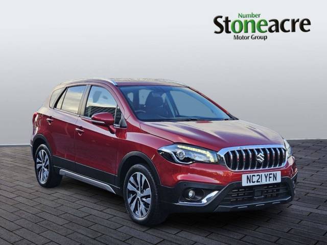 Suzuki Sx4 S-cross 1.4 Boosterjet 48V Hybrid SZ-T 5dr Hatchback Hybrid Red