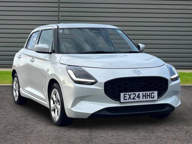 Suzuki Swift 1.2 Mhev Motion Hatchback 5dr Petrol Hybrid Manual Euro 6 (s/s) (82 Ps) Hatchback Petrol White