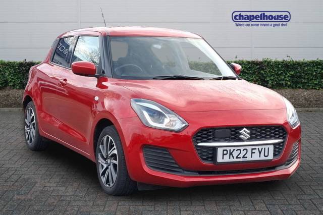 Suzuki Swift 1.2 Dualjet 83 12V Hybrid SZ-L 5dr Hatchback Petrol Red