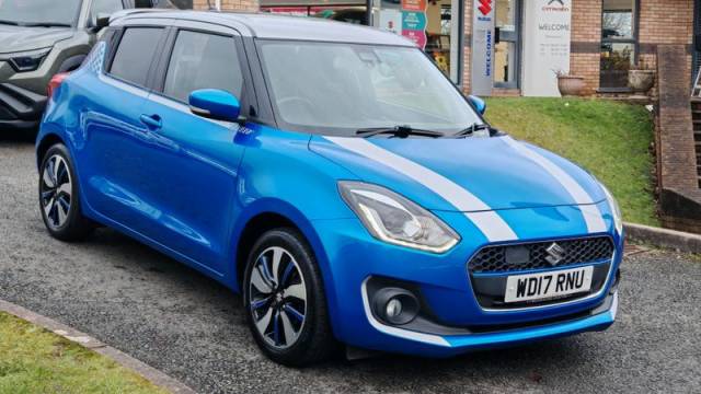 Suzuki Swift 1.0 Boosterjet SZ5 Hatchback 5dr Petrol Auto Euro 6 (111 ps) Hatchback Petrol Blue