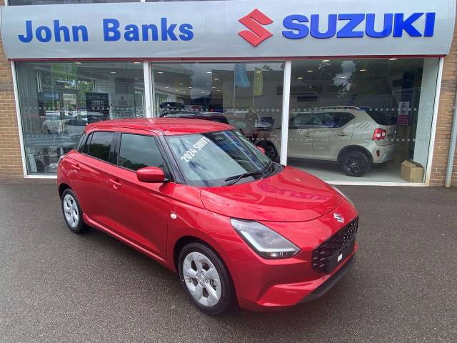 Suzuki Swift 5dr Hat 1.2 Mild Hybrid Motion Hatchback Hybrid Burning Red Pearl Metallic
