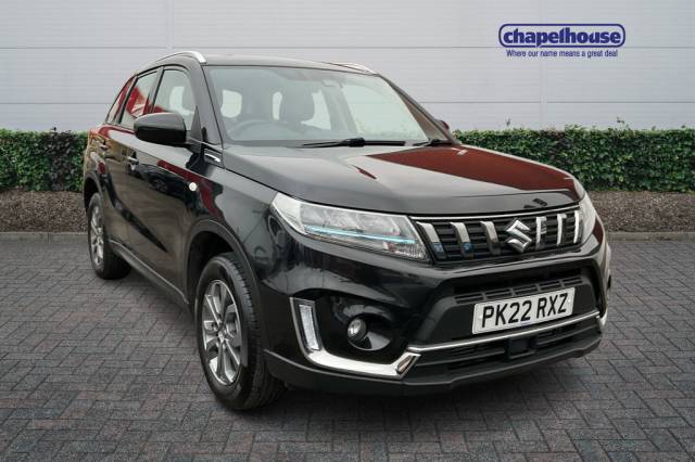 Suzuki Vitara 1.4 Boosterjet 48V Hybrid SZ4 5dr SUV Petrol Black