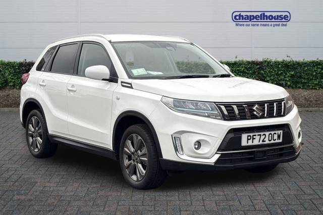 Suzuki Vitara 1.4 Boosterjet 48V Hybrid SZ-T 5dr SUV Petrol White