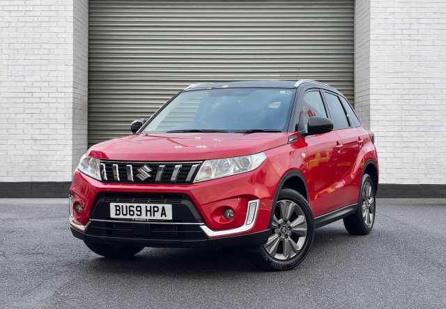 Suzuki Vitara 1.0 Boosterjet SZ-T 5dr Auto SUV Petrol Bright Red / Black Roof