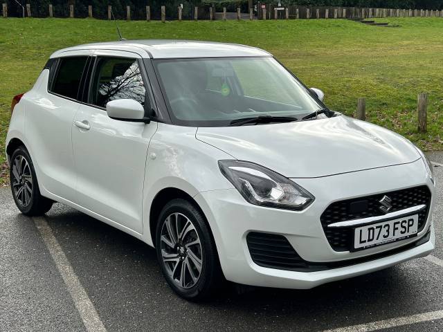 Suzuki Swift 1.2 Dualjet MHEV SZ-L Hatchback 5dr Petrol Hybrid Manual Euro 6 (s/s) (83 ps) Hatchback Hybrid White