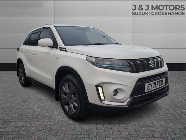 Suzuki Vitara 1.4 Boosterjet 48V Hybrid SZ-T 5dr Auto Hatchback Petrol White