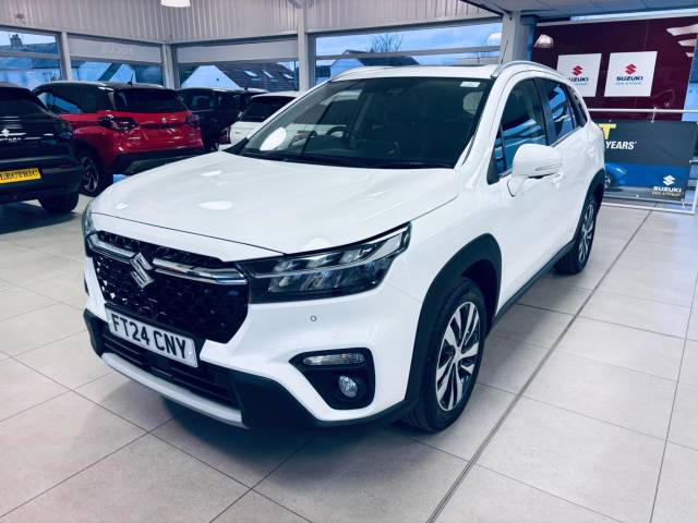 Suzuki S-Cross 1.4 Boosterjet 48V Hybrid Ultra ALLGRIP 5dr Hatchback Petrol WHITE
