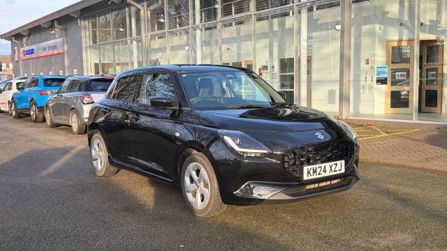Suzuki Swift 1.2 MHEV Motion Euro 6 (s/s) 5dr Hatchback Hybrid Black
