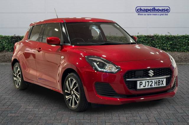 Suzuki Swift 1.2 Dualjet 83 12V Hybrid SZ-L 5dr Hatchback Petrol Red