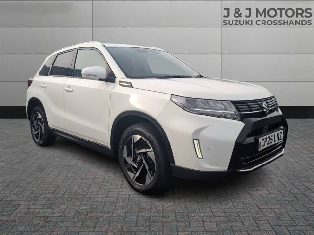 Suzuki Vitara 1.5 Hybrid Ultra 5dr AGS Hatchback Petrol / Electric Hybrid White