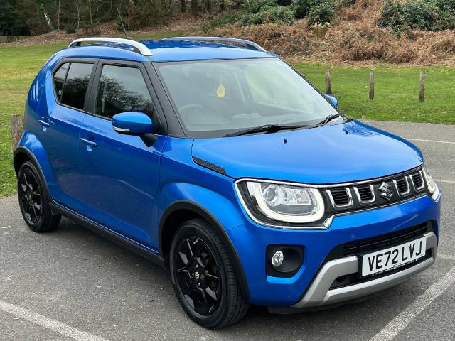Suzuki Ignis 1.2 Dualjet MHEV SZ5 Hatchback 5dr Petrol Hybrid CVT Euro 6 (s/s) (83 ps) Hatchback Hybrid Blue
